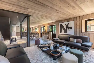 Image de Chalet calme à Megève - 4 chambres, proche centre, parking inclus