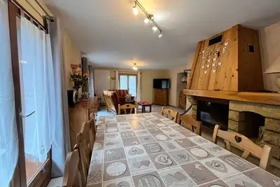 Image de Chalet chaleureux au pied des pistes avec animaux acceptés