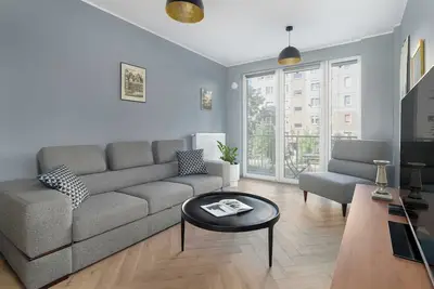 Image de św. Michała 30 Poznań | Elegant Apartment for Remote Work with Balcony