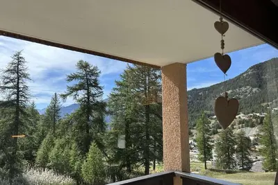 Image de Au pied des commerces, 1er étage, balcon, parking, télévision, 57m², Montgenèvre