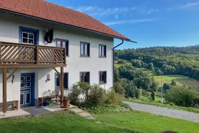 Image de Maison de vacances avec vue Forêt bavarois