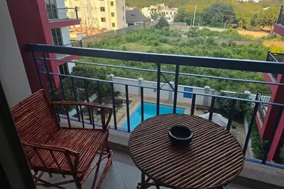 Image de Appartement 2 chambres / piscine / accès plage à pied