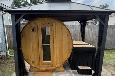 Image de Hocking Hills Wellness Retreat by Serenity Afloat Barrel Sauna and Cold Plunge