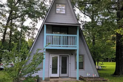 Image de Gnome Home A-Frame near Lake Greeson & Crater of Diamonds