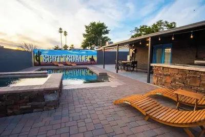 Heated Pool | Spa | Modern 3b Oasis | Scottsdale