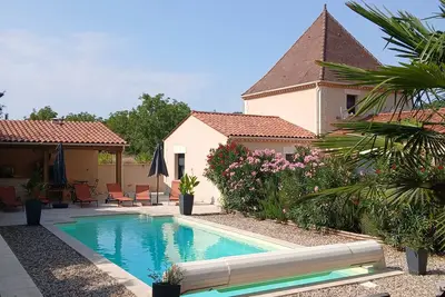 Image de Villa 3ch, climatisée, piscine chauffée, pool house. . . .