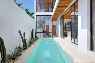 Image de Villa Lila – Architectural 2br Batu Bolong Canggu