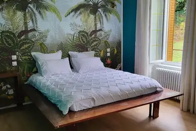 Image de Grande suite avec accès salle de séjour, terrasse, jardin – Thiers centre, gare