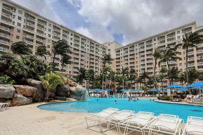 Image de Marriott's Aruba Surf Club, 1 bedroom, Garden view, Full kitchen, Balcony