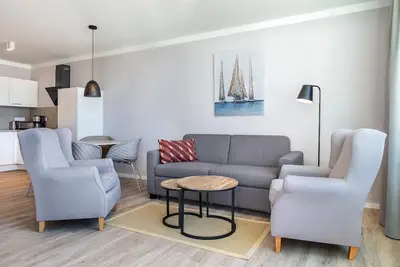 Image de Modern apartment with covered balcony and wellness in Godewindpark