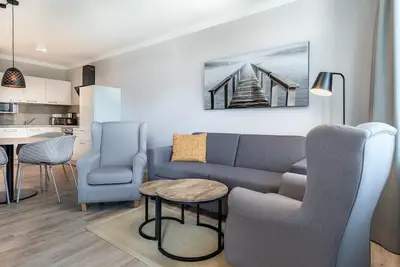 Image de Modern apartment with wellness, covered balcony and close to the beach in Travemünde