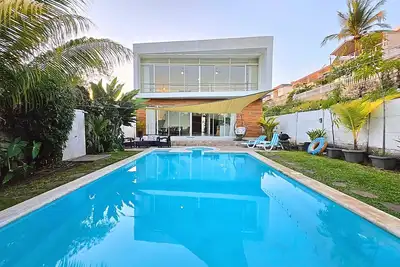 Image de Spacious Modern Beach Villa w/ Private Pool, Jacuzzi, San Blas, Surf City