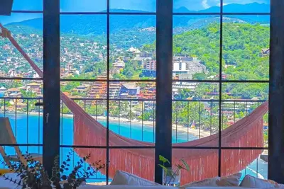 Image de Piscis Condo\nDawn overlooking the most beautiful bay in Mexico.