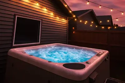 Image de *New* Rosenthal Restful Retreat | Hot Tub • King Bed • Ac • Garage • Near Wem