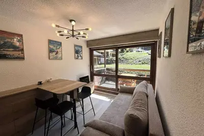 Image de Studio cabine fermée 4 couchages au pied des pistes - Auris en Oisans