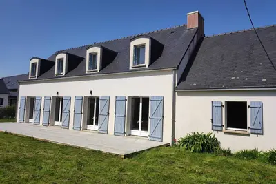 Image de Maison pour vacances familiales, entre plage et ports de Ste Marine et Ile Tudy,