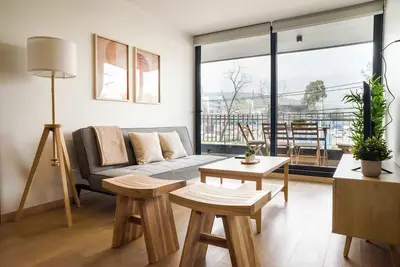 Image de Stylish 2br Haven for 5 in Lively Las Condes Oasis