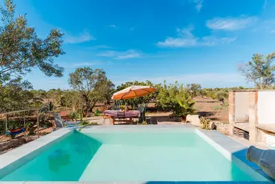 Image de Appartement 'E Case Tu Bertu - Gallipoli' avec piscine privée, terrasse privée et climatisation