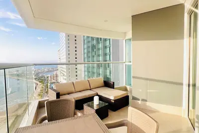 Image de Beachfront Apartment in Cartagena: 3 Bedroom Comfort and Style