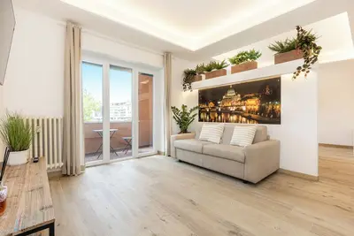 Image de Spacious BnB with 3 rooms and kitchen, a few steps from St. Peter's