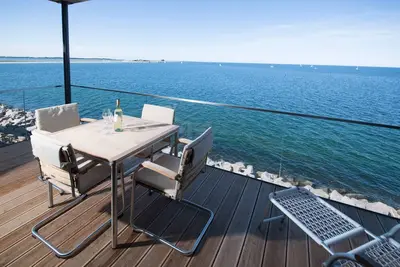 Image de Wind und Wasser - first row by the water, sea view, balcony, sauna, elevator