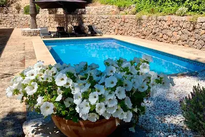 Image de Villa « Tramuntana » avec vue sur la mer, Wi-Fi et climatisation