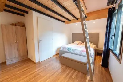 Image de Maison cosy en montagne avec piscine chauffée