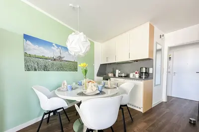 Image de Vacation apartment Watt`n Blick 220: Comfortable vacation right on the beach in Cuxhaven