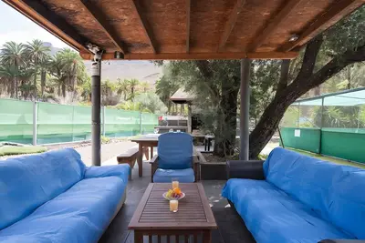 Image de Studio de vacances 'Country Near Fataga' avec balcon, Wi-Fi et climatisation