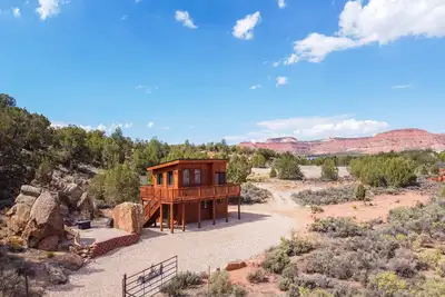Image de Tiny home with panoramic views & excellent stargazing