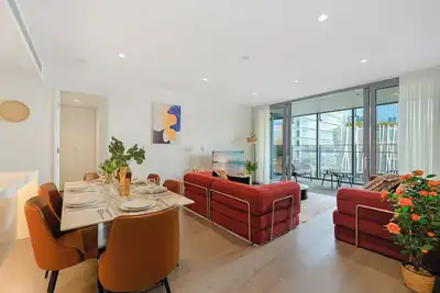 Image de Soothing 3-bedroom apartment with Gym/Pool in Barangaroo