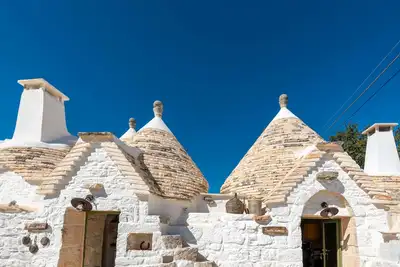 Image de Villa 'Trulli E Frasche, Intera' avec piscine privée, Wi-Fi et climatisation