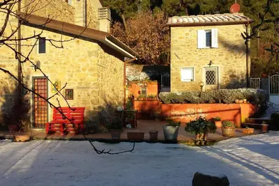 Image de Appartement 'Il Fienile Di Penelope' avec vue sur la montagne, Wi-Fi et climatisation