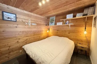 Image de Vue montagne, terrasse, parking, casier à ski, 80m², Vars