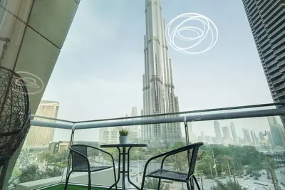 Image de 1-Bedroom Condo with Breathtaking Close Up Burj Khalifa Views & Infinity Pool