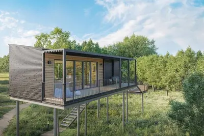 Image de Tiny House de la mer Baltique