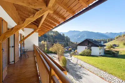 Image de Appartement 'Hatzlhof Nr 5' avec vue sur la montagne, terrasse partagée et Wi-Fi
