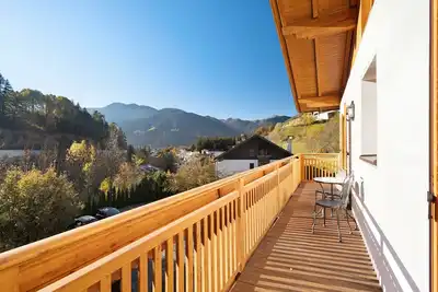 Image de Appartement 'Hatzlhof Nr 6' avec vue sur la montagne, terrasse partagée et Wi-Fi
