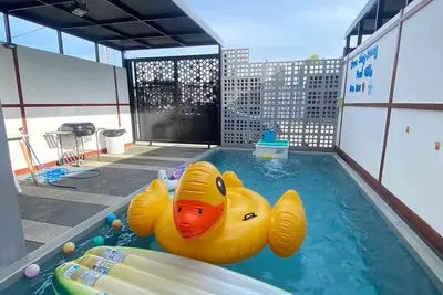 Image de Modern 2bd Private Pool Villa 10mins from the beach