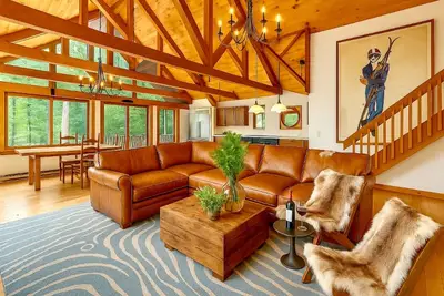 Image de Designer 4-bedroom house in charming Stratton home sleeps 12.