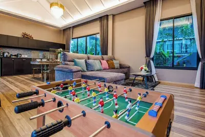 Image de Sky Blue Breeze Casa, villa avec piscine privée, près de la plage de Cha-Am