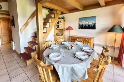 Image de Appartement 3 Pièces + Mezzanine, 7 couchages, Combloux