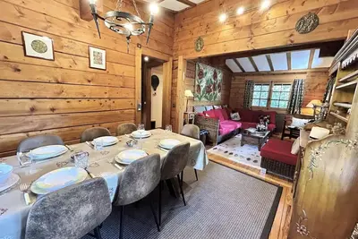 Image de Chalet 4 pièces + cabine, 6 à 8 couchages, Megeve