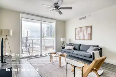 Image de Blueground | Brickell, pool, nr Bayfront Park