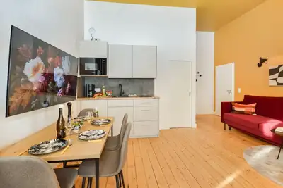 Image de Zentrales Studio mit Küche & Waschküche