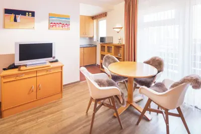 Image de 1-room apartment in the heart of Juist with balcony facing Wilhelmstraße