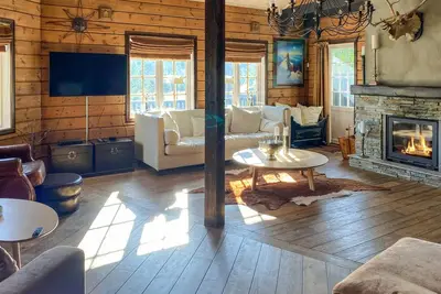 Image de Maison acceptant les animaux à Bjorli avec sauna