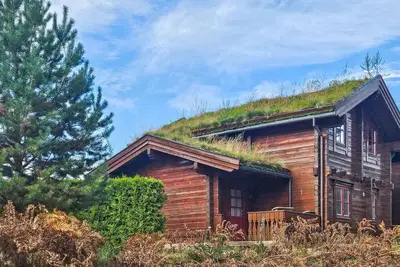 Image de Belle maison à Vrådal avec vue sur la montagne