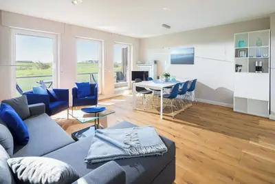 Image de Chic 3-room apartment in the heart of Juist with harbor view