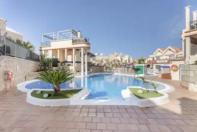 Image de Appartement de vacances 'Yucca Park 1 Bed' avec terrasse privée, Wi-Fi et climatisation